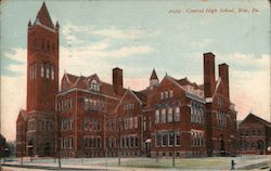 Central High School Postcard