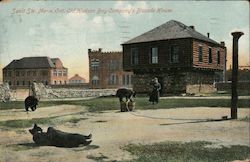Old Hudson Bay Company's Blockade House Postcard