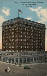 New Chamber of Commerce Building - 15th and State Street Postcard