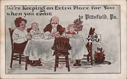 We're Keeping an Extra Place for You Postcard