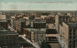 General View Showing Wholesale Section Winnipeg, Canada Misc. Canada Postcard Postcard Postcard