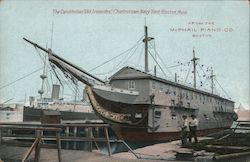 The Constitution "Old Ironsides", Charlestown Navy Yard Postcard