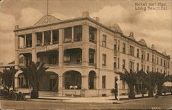 Hotel del Mar Long Beach, CA Postcard Postcard Postcard