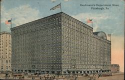 Kaufmann's Department Store Pittsburgh, PA Postcard Postcard 