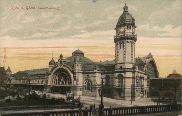 Köln a. Rhein, Hauptbahnhof Cologne Germany