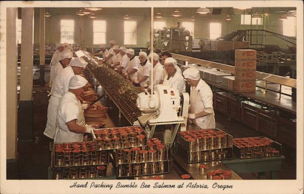 Bumble Bee Seafood Plant Astoria Oregon