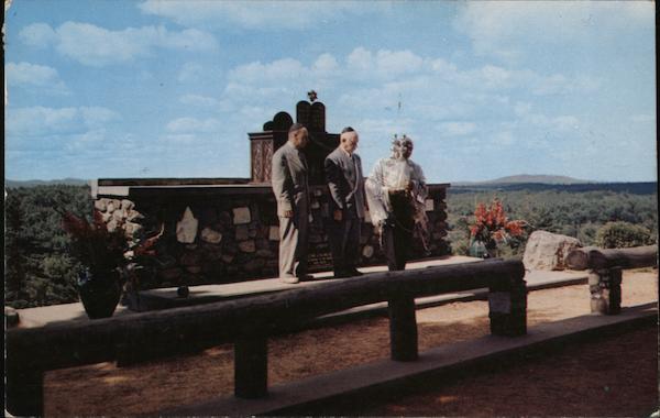 Cathedral of the Pines - Removing Torah from the Aron-ha-Kodesh Rindge New Hampshire