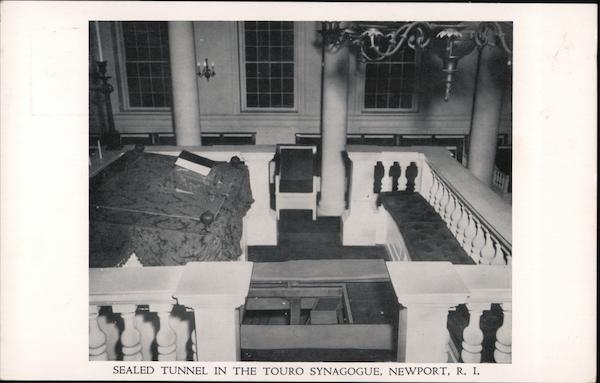 Sealed Tunnel in the Touro Synagogue Newport Rhode Island