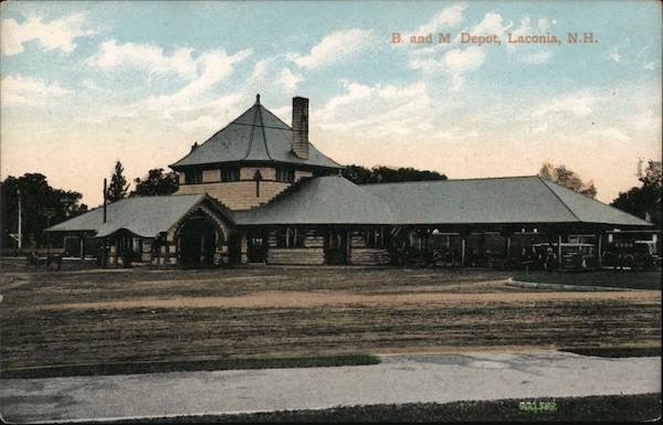 Boston & Maine Railroad Depot Laconia New Hampshire