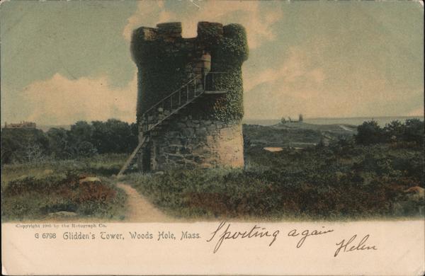 Glidden's Tower Woods Hole Massachusetts