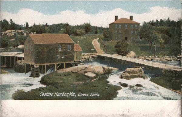 Castine Harbor, Goose Falls Brooksville Maine
