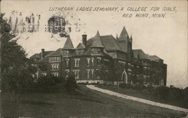 Lutheran Ladies Seminary, A College For Girls Red Wing Minnesota