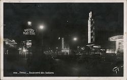 Paris Boulevard des Italiens France Postcard Postcard Postcard