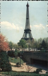 The Eiffel Tower Paris, France Postcard Postcard Postcard