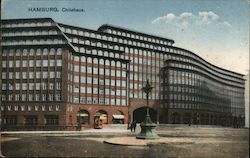 Haburg. Chilehaus. Postcard