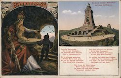 Barbarossa Monument Postcard