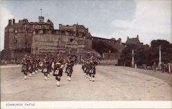 Edinburgh Castle Scotland Postcard Postcard Postcard