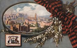 EDINBURGH view from Nelson Monument Postcard