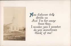 Community Church Postcard