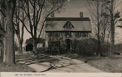 The Old Manse Concord, MA Postcard Postcard Postcard