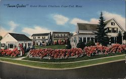 Twin Gates Guest House, Cape Cod Postcard