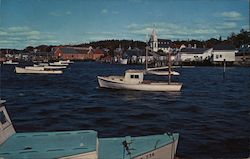 Scenic View Boothbay Harbor, ME Postcard Postcard Postcard