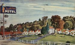 Dutch Village Motel Postcard
