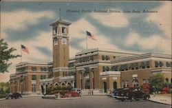 Missouri Pacific Railroad Station Little Rock, AR Postcard Postcard Postcard