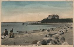 Bathing Beach Postcard