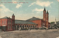 Old Union Passenger Station Postcard