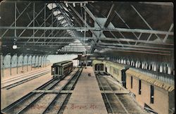 Train Shed, Union Station Postcard