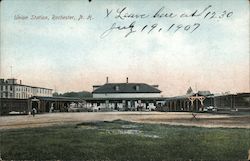 Union Station Rochester, NH Postcard Postcard Postcard