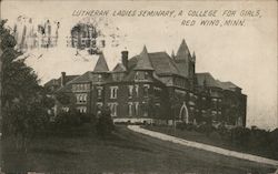 Lutheran Ladies Seminary, A College For Girls Postcard