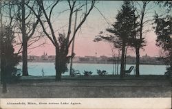 Alexandria from Across Lake Agnes Postcard