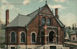 Memorial Library Postcard