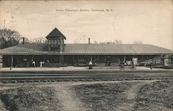 Union Passenger Station Canastota, NY Postcard Postcard Postcard
