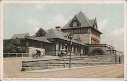 Union Station Springfield, MA Postcard Postcard Postcard