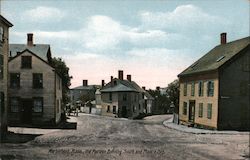 Old Flatiron Building, South and Middle Streets Marblehead, MA Postcard Postcard Postcard