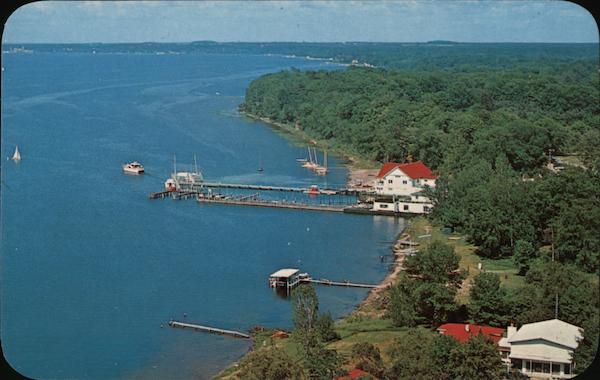 White Lake and Yacht Club Whitehall Michigan Penrod Studio
