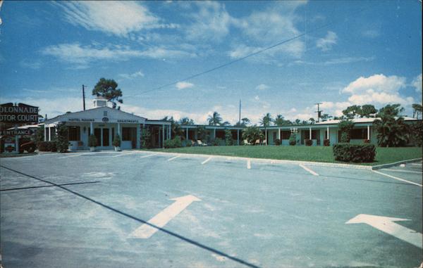 Collonade Motor Court, Apartment Hotel Fort Lauderdale Florida