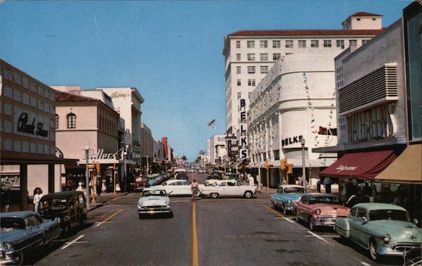 Clematis Street, Shopping Center West Palm Beach Florida