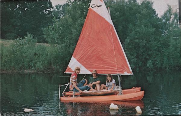 Catyaking at Camp Singing Hills, Indiana Lakeland Girl Scout Council Middlebury