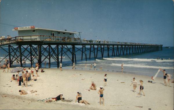 Fisherman's Steel Pier Carolina Beach North Carolina
