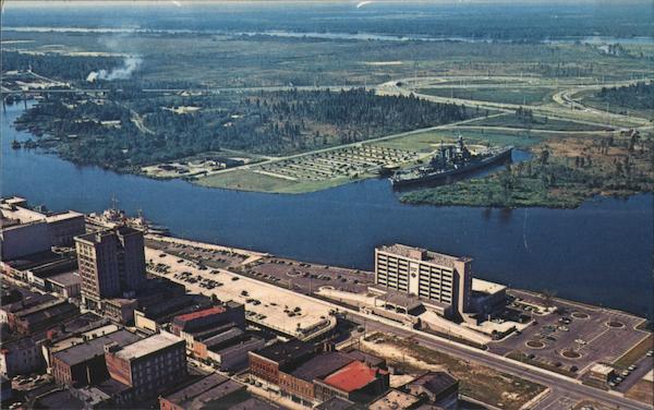 Waterfront on Cape Fear River Wilmington North Carolina