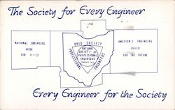 Ohio Society of Professional Engineers Wooster, OH Postcard Postcard Postcard