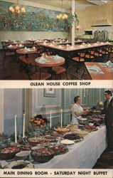 Olean House Coffee Shop Postcard