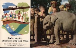 Children's Zoo and Farm, Chicago Zoological Park Brookfield, IL Postcard Postcard Postcard