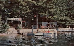 Buzzell's Grove, Cottages and Trailer Park, Kingston Lake New Hampshire Postcard Postcard Postcard