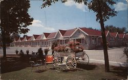 White Village Motel on #2 Highway Postcard