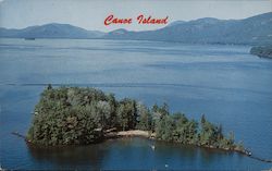 Canoe Island Lodge Diamond Point, NY Postcard Postcard Postcard